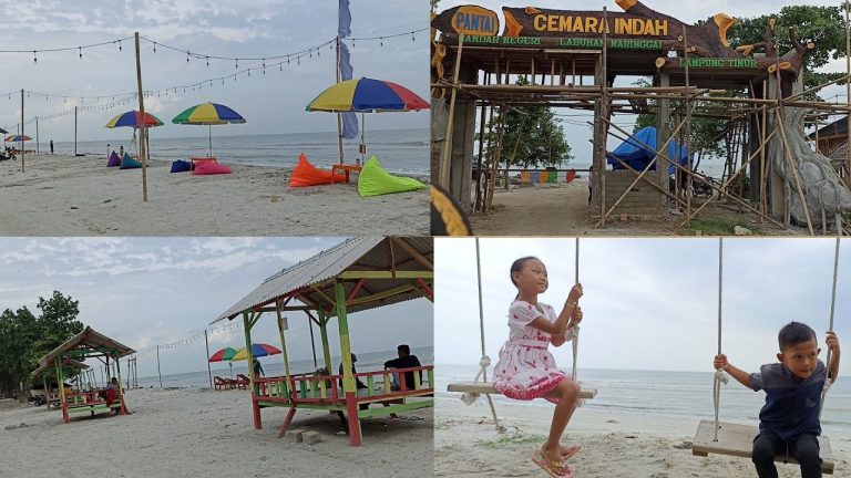 pantai cemara indah lampung timur