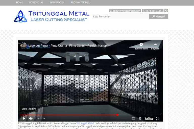 Tritunggal Metal: Penyedia Jasa Laser Cutting Metal Terbaik di Indonesia