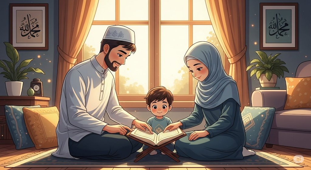 Tips Mendidik Anak dengan Cinta Islami: Membangun Generasi Rabbani yang Penuh Kasih