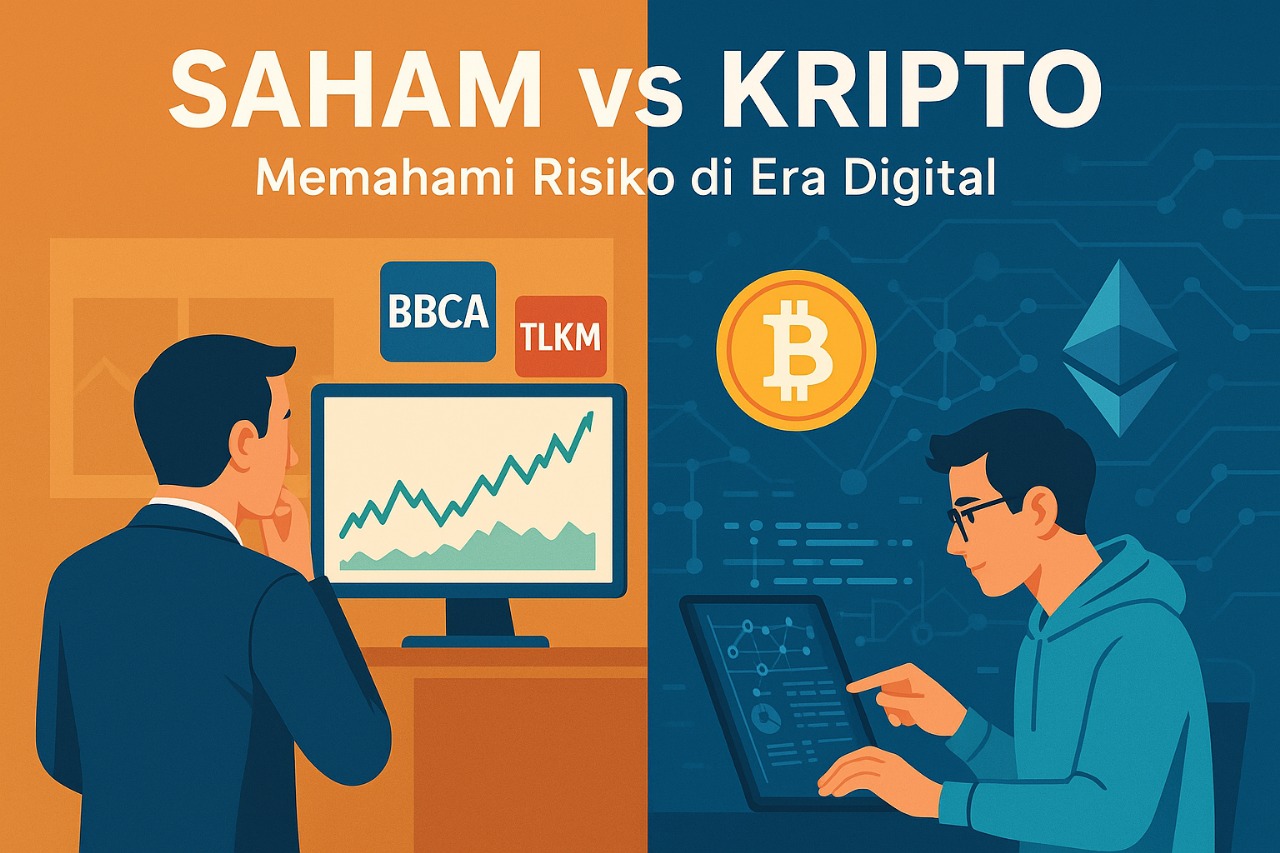 Saham vs Kripto: Karakteristik dan Perbandingannya, Mana yang lebih Cocok?