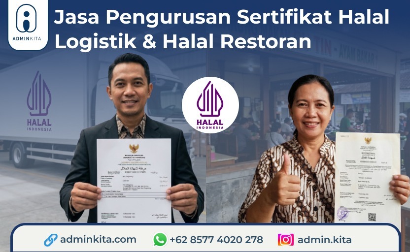 Rekomendasi Jasa Pengurusan Sertifikat Halal Restoran dan Logistik Transportasi