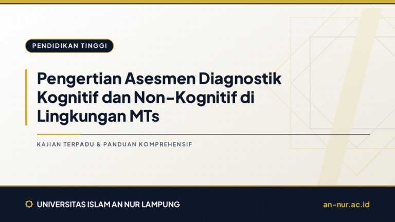 Pengertian Asesmen Diagnostik Kognitif dan Non-Kognitif di Lingkungan MTs