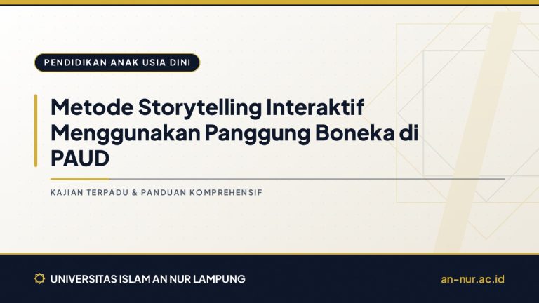 Metode Storytelling Interaktif Menggunakan Panggung Boneka di PAUD