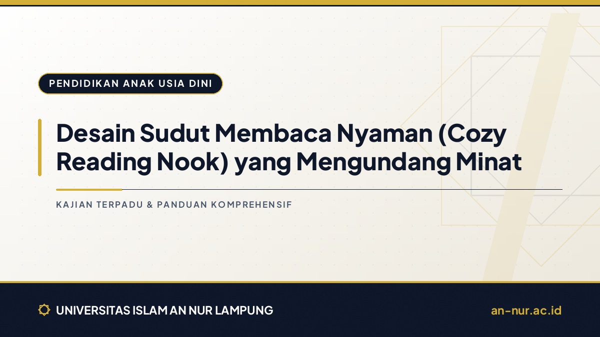 Desain Sudut Membaca Nyaman (Cozy Reading Nook) yang Mengundang Minat