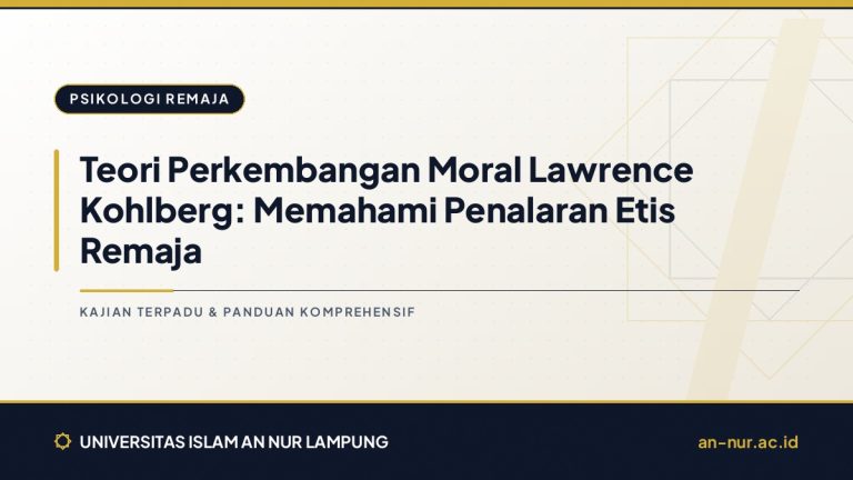 Teori Perkembangan Moral Lawrence Kohlberg: Memahami Penalaran Etis Remaja