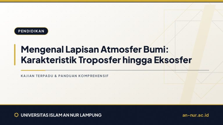 Mengenal Lapisan Atmosfer Bumi: Karakteristik Troposfer hingga Eksosfer