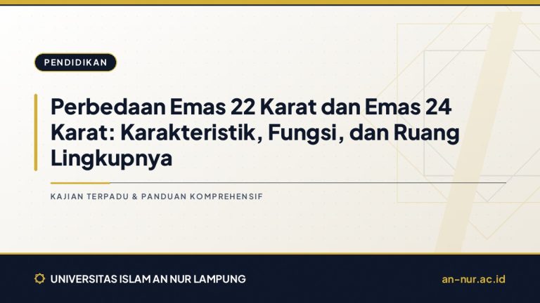 Perbedaan Emas 22 Karat dan Emas 24 Karat: Karakteristik, Fungsi, dan Ruang Lingkupnya